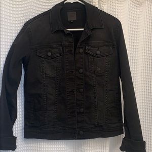 Joe’s Jeans black denim jacket